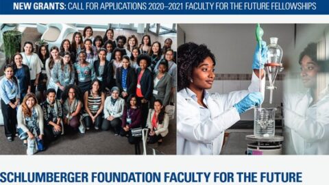 Schlumberger Foundation Faculty for the Future Fellowships 2021 (USD 50,000 Grant)