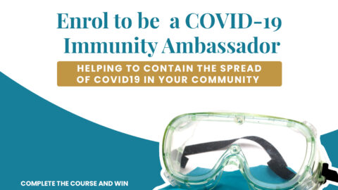Enrol to be a COVID19  Immunity Ambassador.