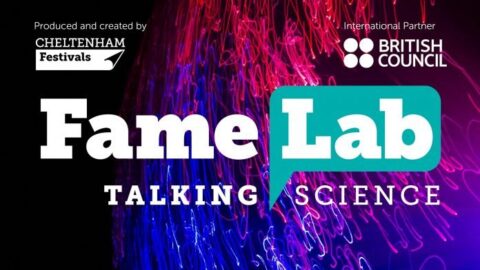 Funded British Council FameLab science Communication Competition 2021