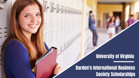 2021 International Business Society Scholarships at UVA Darden School of Business in USA