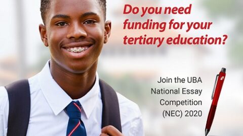UBA Foundation National Essay Competition for Ghanaians 2020 ($10,000)