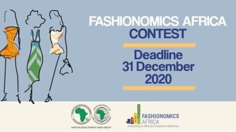 AfDB Fashionomics Contest for African Designers 2020 (USD 2,000)