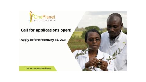 One Planet Fellowship for African Researchers 2021