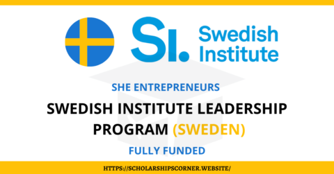 Swedish Institute She Entrepreneurs Programme 2021