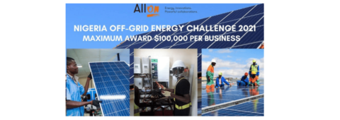 USADF-All on Nigeria Off-Grid Energy Challenge 2021 ($100,000 Grant)