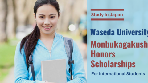 Monbukagakusho Honors Scholarships at Waseda University (¥48,000)