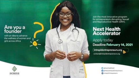 Next Health Accelerator for African Entrepreneurs (USD 15,000 Seed Funding)