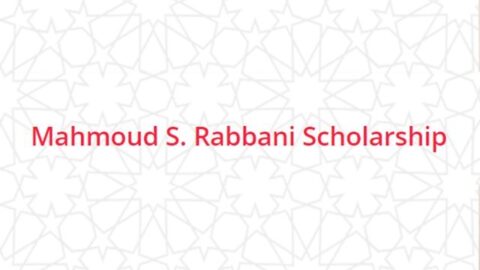 Mahmoud S. Rabbani Scholarship for MENA Students 2021.