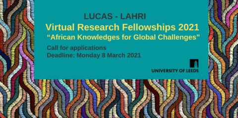 LUCAS-LAHRI Virtual Research Fellowships 2021