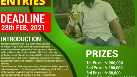 Nigerian Students Poetry Prize 2021