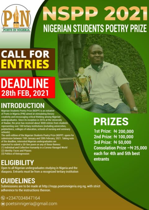 Nigerian Students Poetry Prize 2021