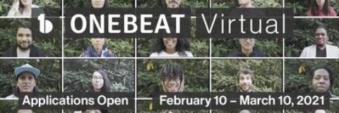 OneBeat Virtual Residency Program for Musicians 2021 ($1500)