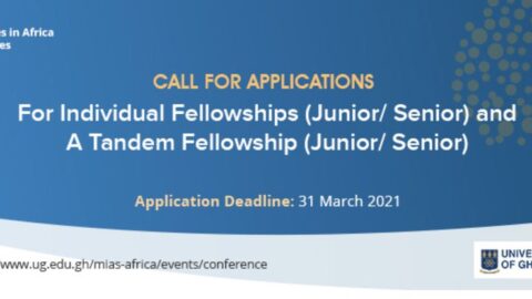 German-African Tandem Fellowships 2021/2022 (Junior/Senior)