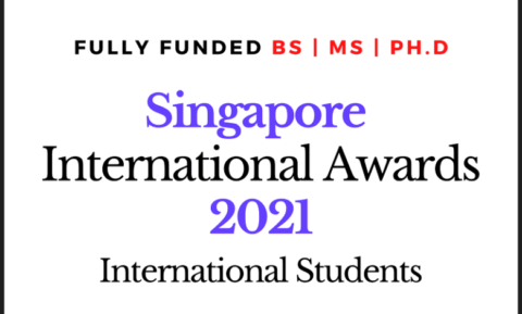 Singapore International Ph.D. Graduate Awards (Fully Funded)