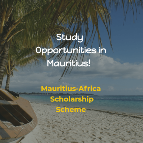 Mauritius Africa Scholarship Scheme for study in Mauritius.