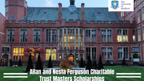 Allan and Nesta Ferguson Masters Scholarship 2021 (£30,555)