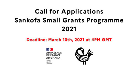Sankofa Small Grants Programme 2021 (upto €8,000)