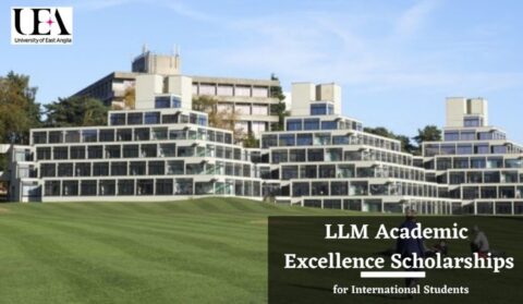 LLM Early Application International Scholarships at University of East Anglia