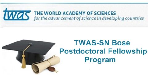 TWAS-SN Bose Postgraduate Fellowship Programme 2021 (Funded)