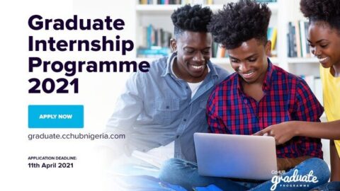CcHUB Graduate Internship Programme for Young Nigerians.
