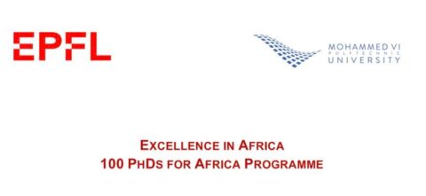 EPFL/UM6P Excellence in Africa PhD Programme 2021.