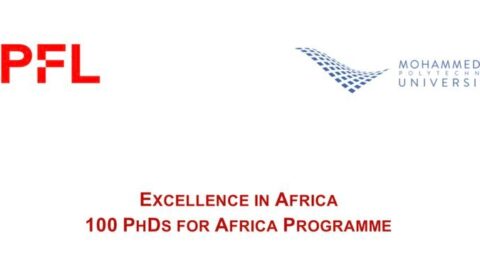 EPFL/UM6P Excellence in Africa PhD Programme 2021.