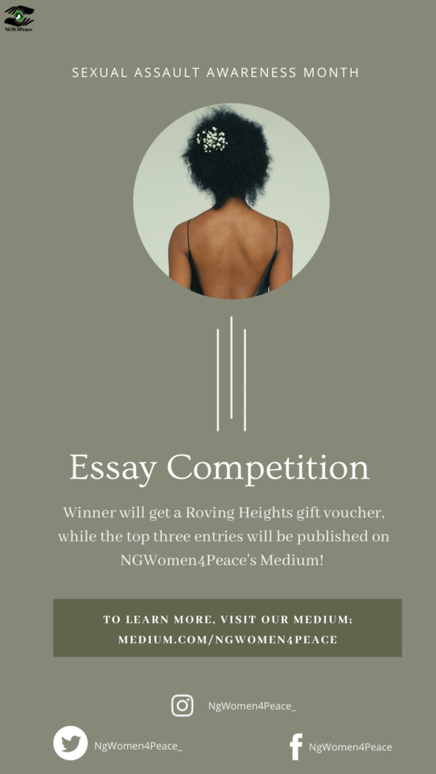 NGWomen4Peace Sexual Assault Awareness Competition for Nigerian Females 2021