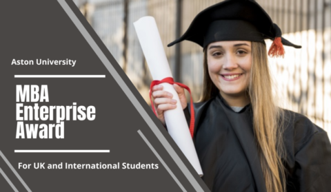 Enterprise Award Scholarship at Aston University (2021)