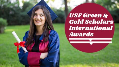 Green and Gold Scholarship Awards at University of South Florida, USA ($24,000)