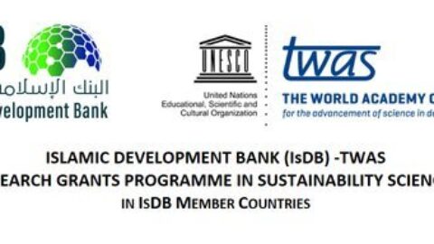 IsDB-TWAS Postdoctoral Fellowship Programme for Women 2021