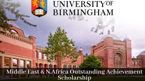 Outstanding Achievement Scholarship at University of Birmingham (£2,500)