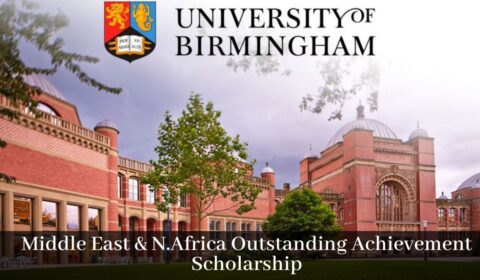 Outstanding Achievement Scholarship at University of Birmingham (£2,500)