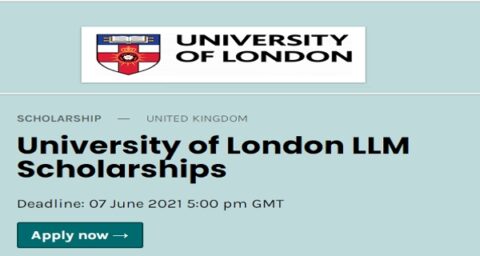 Canon Collins University of London LLM Scholarships 2021