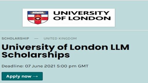 Canon Collins University of London LLM Scholarships 2021