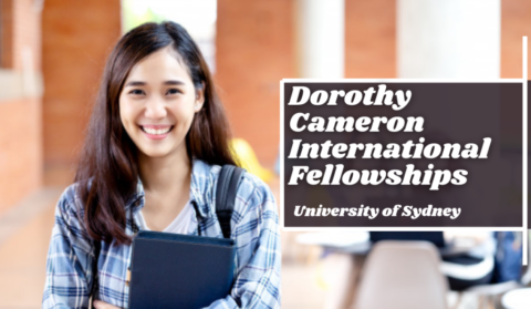 Dorothy Cameron Fellowships at University of Sydney 2021 ($12,500)