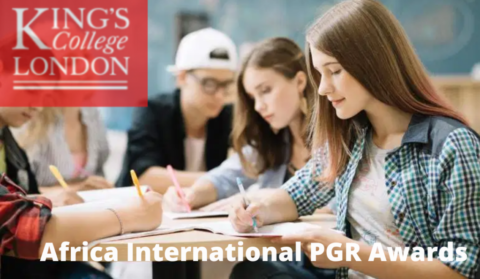 Kings College London Africa International PGR Scholarships 2021