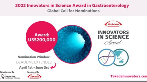 New York Academy of Sciences Innovators Award 2021 ($200,000)