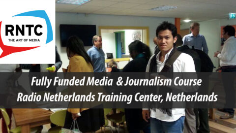RNTC Media and Journalism Scholarships for Media Professionals (Fully Funded)