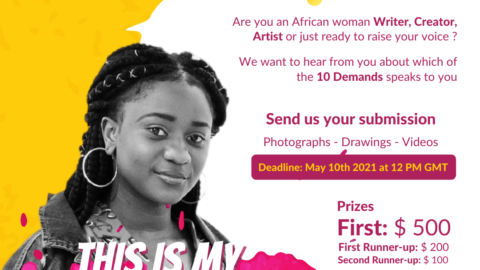 ‘This is my Demand’ African Women Creative Contest.