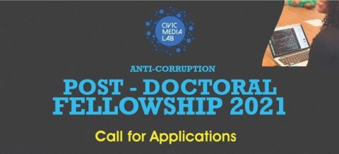Civic Media Lab Anticorruption Postdoctoral Fellowships 2021