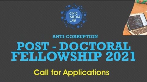 Civic Media Lab Anticorruption Postdoctoral Fellowships 2021