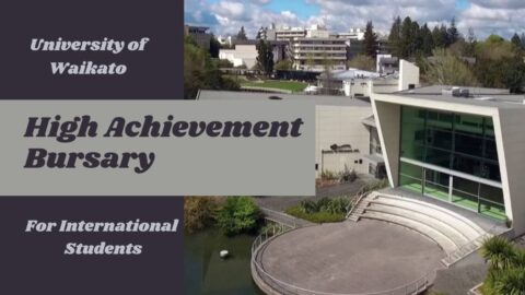 High Achievement Bursary at University of Waikato 2021 (NZ$5000)