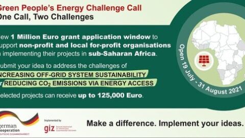 Green People’s Energy Challenge 2021 (EUR 125.000)