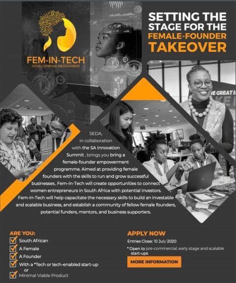 Fem-In-Tech Acceleration Programme for Female South-Africans (Fully Funded)