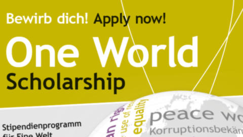 AAI One World Scholarship Program for Students from Developing Countries .