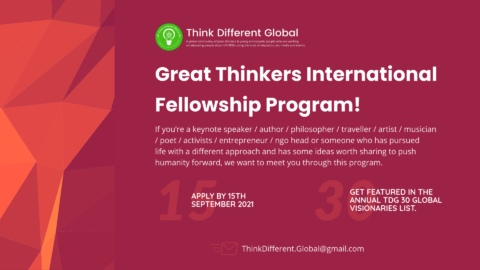 Closed: Great Thinkers International Fellowship Program!