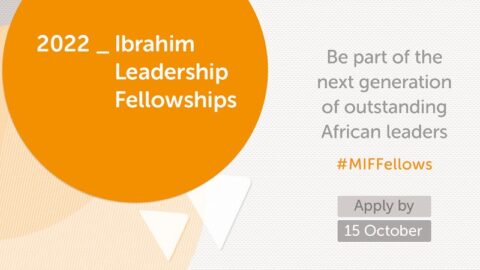 Mo Ibrahim Foundation Leadership Fellowship Program 2022