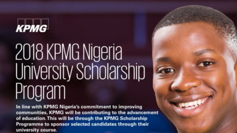 KPMG Scholarship for Nigerian Undergraduates 2021