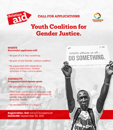 Closed: Call for Youth Participation: Youth Coalition for Gender Justice