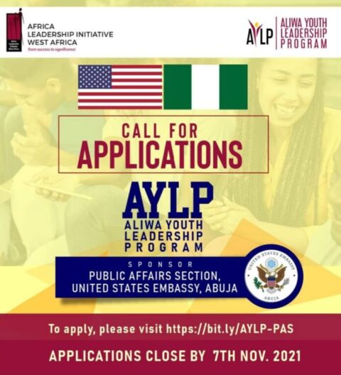 Closed: ALIWA Youth Leadership Program for Young Nigerians 2022